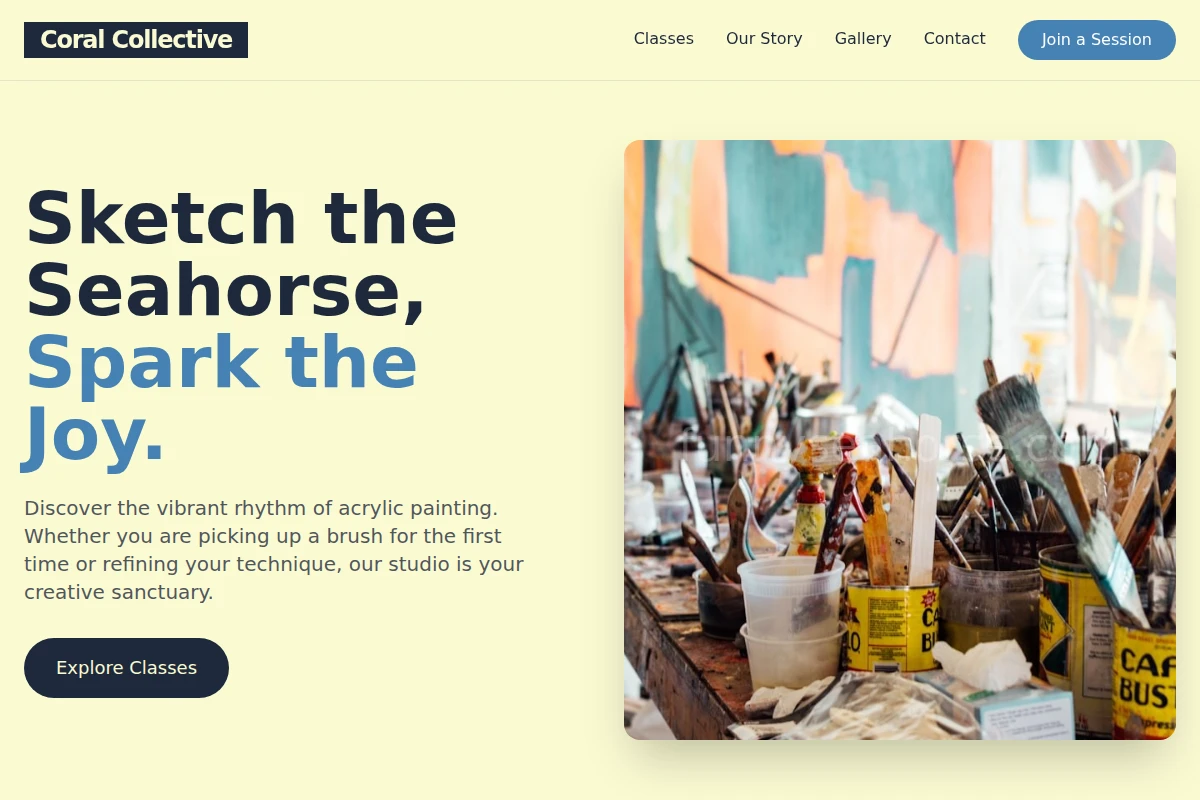 Acrylic Art Studio
