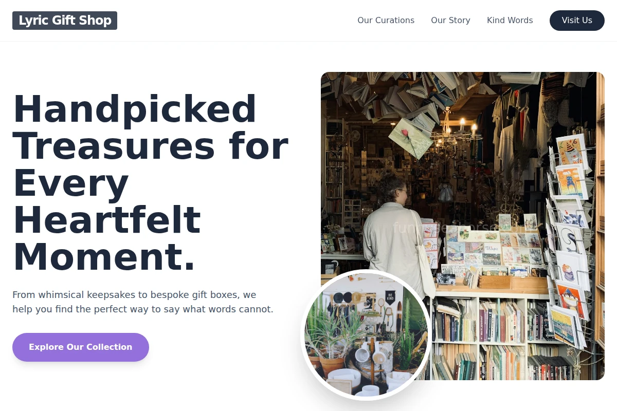 Lyric Gift Shop
